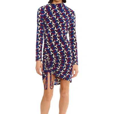 DONNA MORGAN FOR MAGGY LONDON JUNA GEO PRINT DRESS