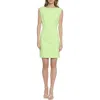 Donna Morgan For Maggy Sleeveless Cutout Sheath Minidress In Sharp Green