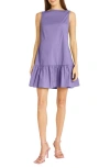 Donna Morgan Solid Sleeveless Dress In Sunlit Allium