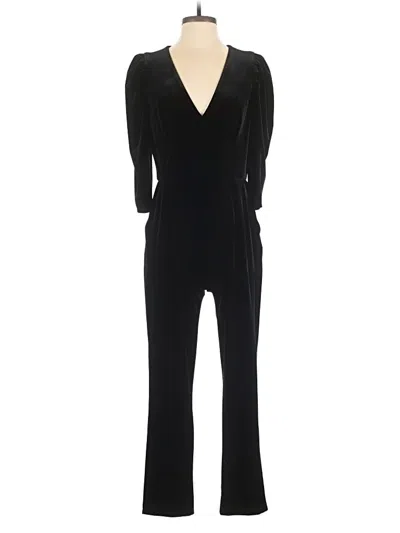 Pre-owned Donna Morgan Jumpsuit In Black