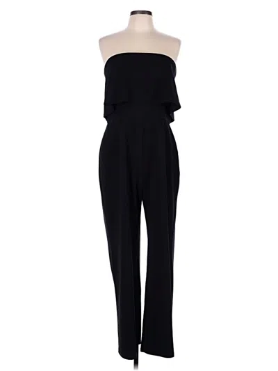 Pre-owned Donna Morgan Jumpsuit In Black