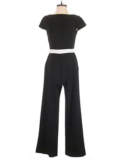 Pre-owned Donna Morgan Jumpsuit In Black