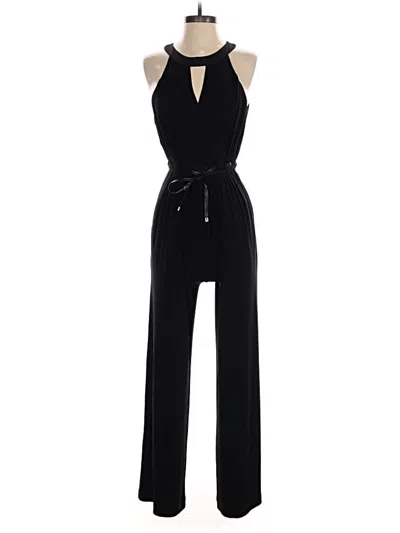 Pre-owned Donna Morgan Jumpsuit In Black