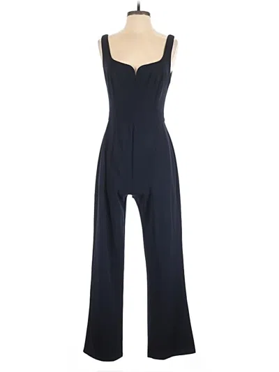 Pre-owned Donna Morgan Jumpsuit In Blue