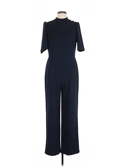 Pre-owned Donna Morgan Jumpsuit In Blue
