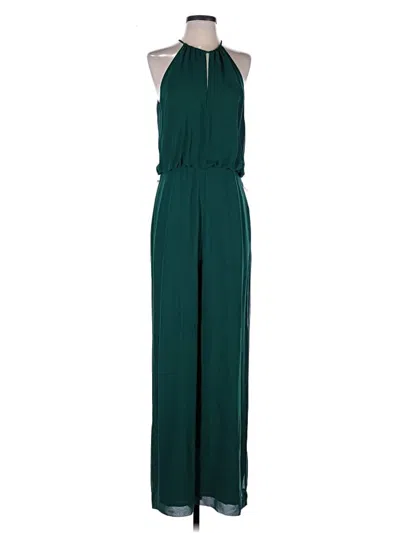 Pre-owned Donna Morgan Jumpsuit In Green