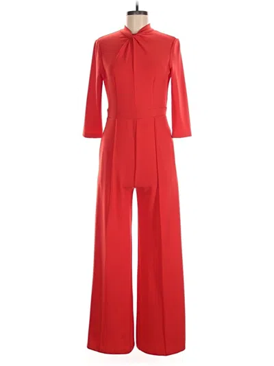 Pre-owned Donna Morgan Jumpsuit In Red