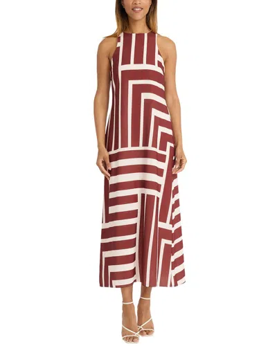 Donna Morgan Maxi Dress In White