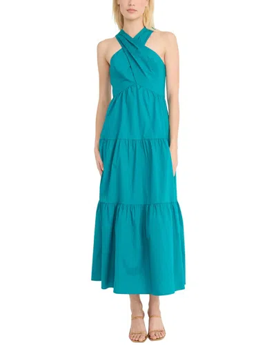Donna Morgan Maxi Dress In Green