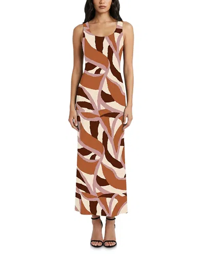 Donna Morgan Maxi Tank Dress In Multi