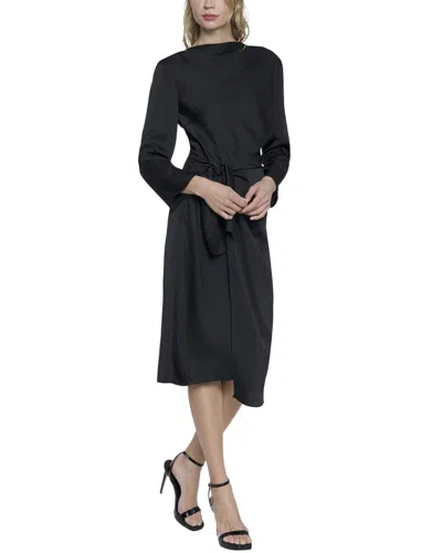 Donna Morgan Midi Dress In Black
