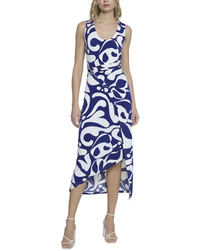 Donna Morgan Midi Dress In Blue