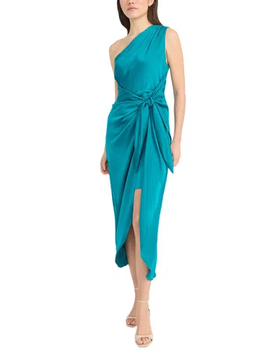 Donna Morgan Midi Dress In Blue