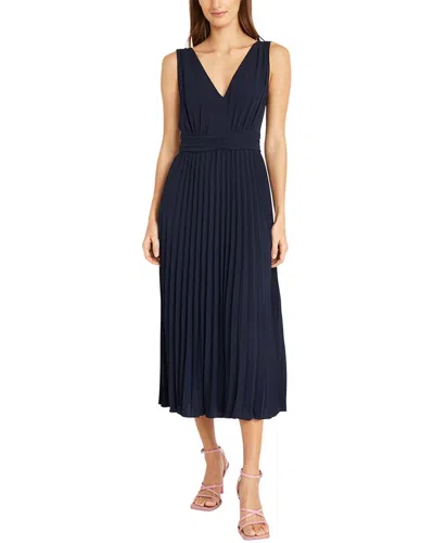 Donna Morgan Midi Dress In Blue