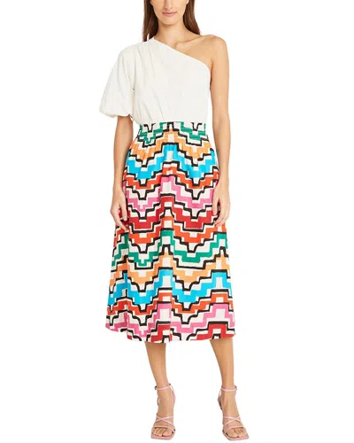 Donna Morgan Midi Dress In Multi