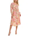 Donna Morgan Maxi Dress In Multi
