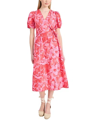 Donna Morgan Midi Dress In Pink