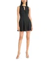 Donna Morgan Sleeveless Mini Dress In Black