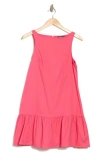 Donna Morgan Solid Sleeveless Dress In Pink Flambe