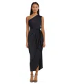 Donna Morgan Midi Dress In Navy