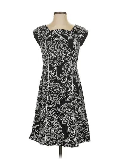 Pre-owned Donna Ricco Casual Dress In Black