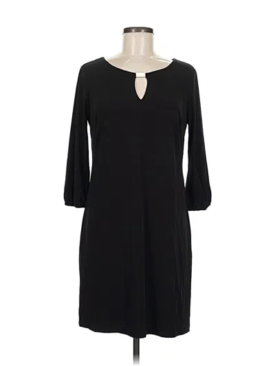 Pre-owned Donna Ricco Casual Dress In Black