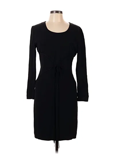 Pre-owned Donna Ricco Casual Dress In Black