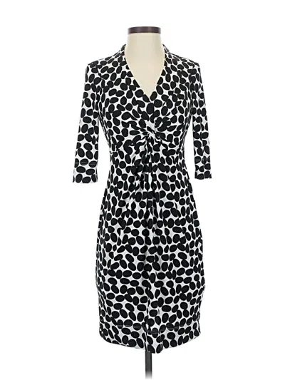 Pre-owned Donna Ricco Casual Dress In Black