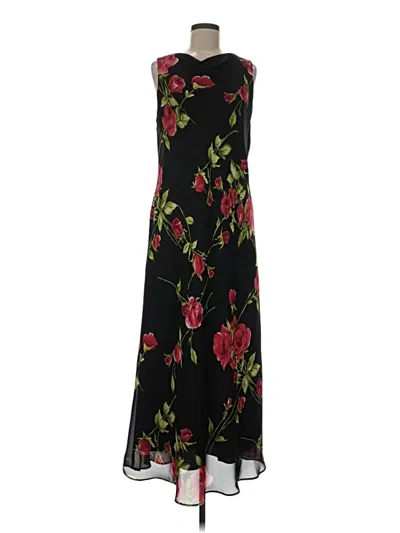 Pre-owned Donna Ricco Casual Dress In Black