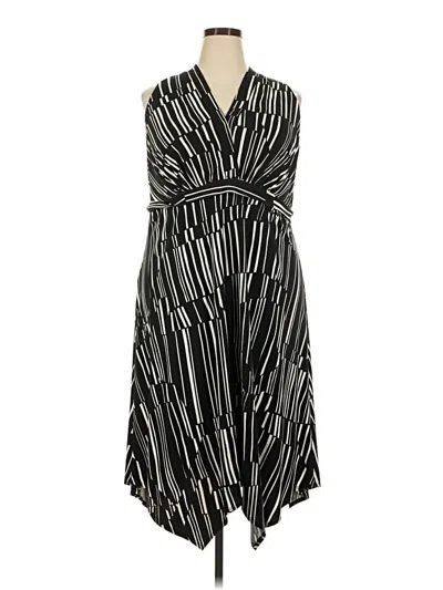 Pre-owned Donna Ricco Casual Dress In Black