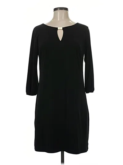 Pre-owned Donna Ricco Casual Dress In Black