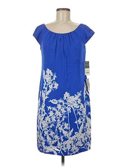 Pre-owned Donna Ricco Casual Dress In Blue