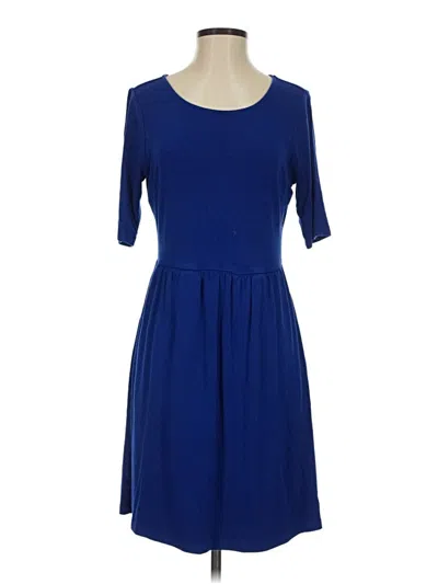 Pre-owned Donna Ricco Casual Dress In Blue