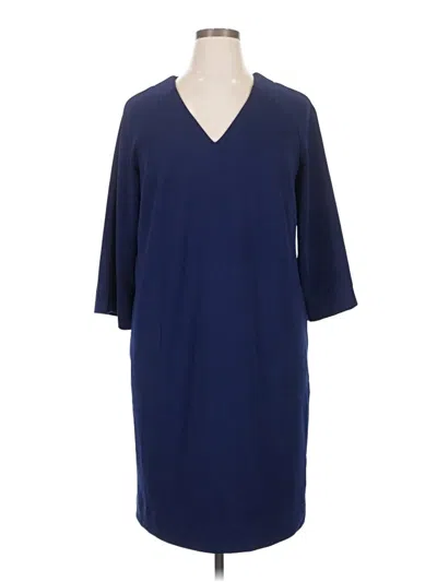Pre-owned Donna Ricco Casual Dress In Blue