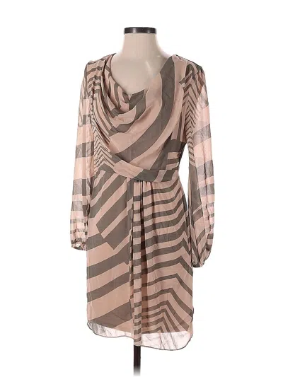 Pre-owned Donna Ricco Casual Dress In Brown