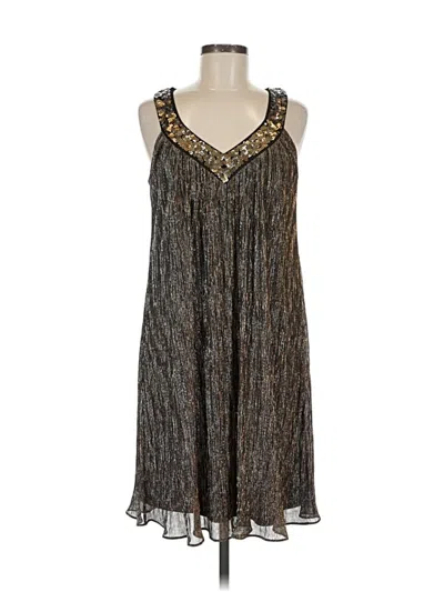 Pre-owned Donna Ricco Casual Dress In Gray