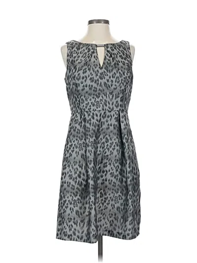 Pre-owned Donna Ricco Casual Dress In Gray