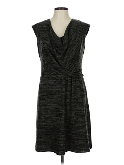 Pre-owned Donna Ricco Casual Dress In Gray