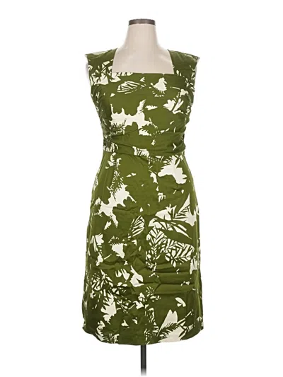 Pre-owned Donna Ricco Casual Dress In Green