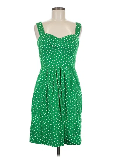 Pre-owned Donna Ricco Casual Dress In Green