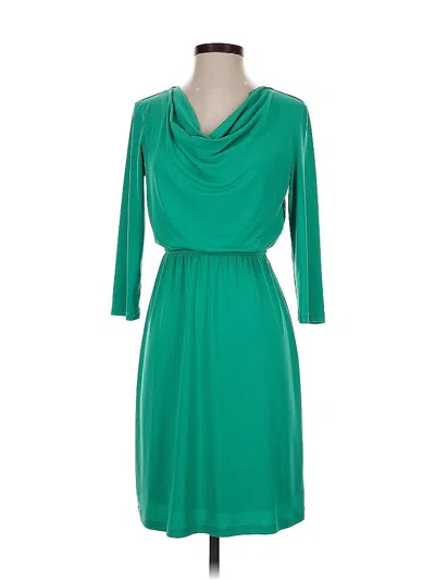 Pre-owned Donna Ricco Casual Dress In Green
