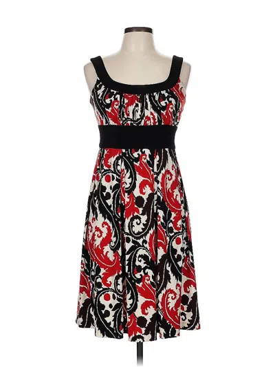 Pre-owned Donna Ricco Casual Dress In Red