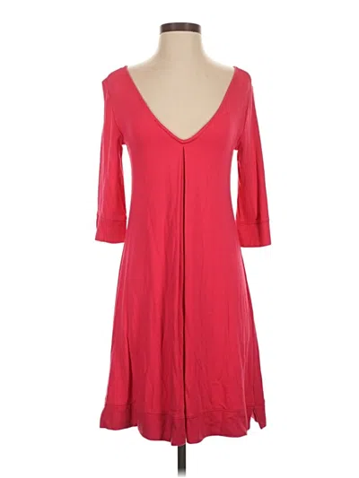 Pre-owned Donna Ricco Casual Dress In Red