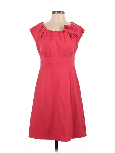Pre-owned Donna Ricco Casual Dress In Red