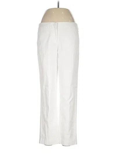 Pre-owned Donna Ricco Casual Pants In Ivory