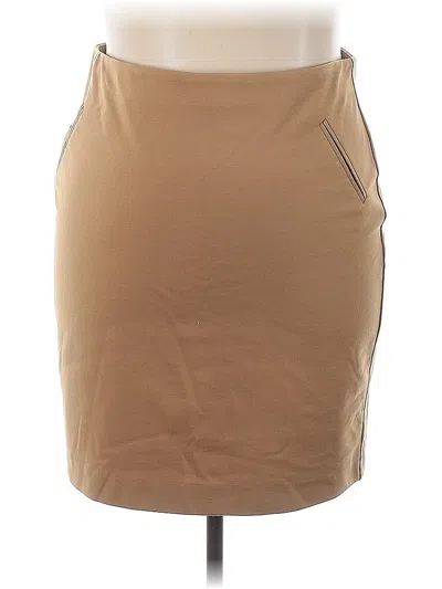 Pre-owned Donna Ricco Casual Skirt In Tan