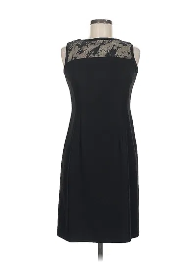 Pre-owned Donna Ricco Cocktail Dress In Black