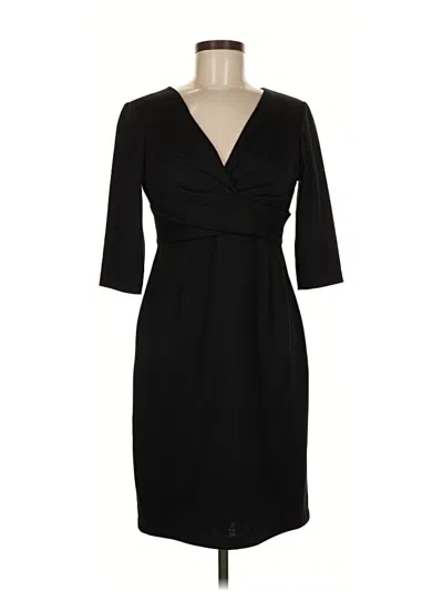 Pre-owned Donna Ricco Cocktail Dress In Black