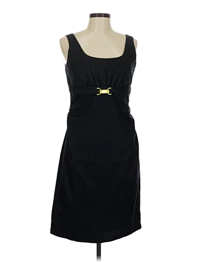 Pre-owned Donna Ricco Cocktail Dress In Black