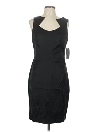 Pre-owned Donna Ricco Cocktail Dress In Black